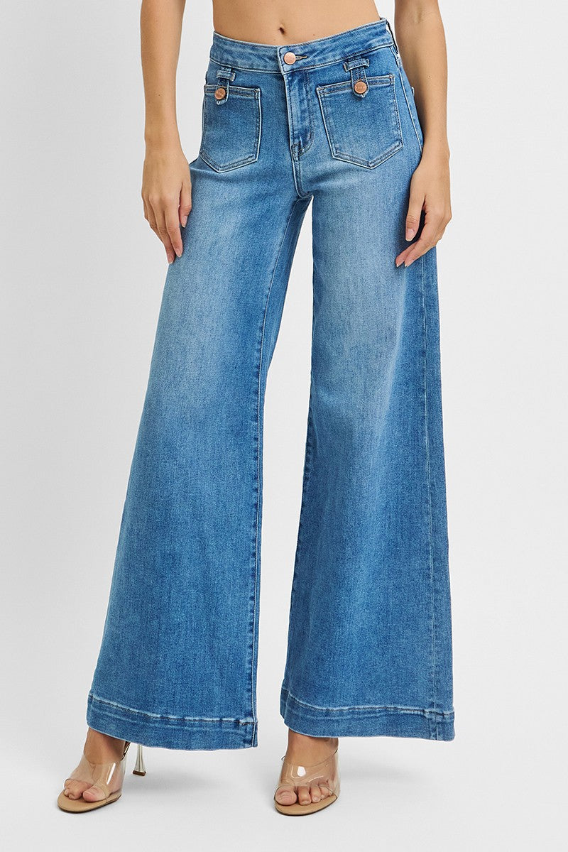 MID RISE FRONT POCKET JEAN