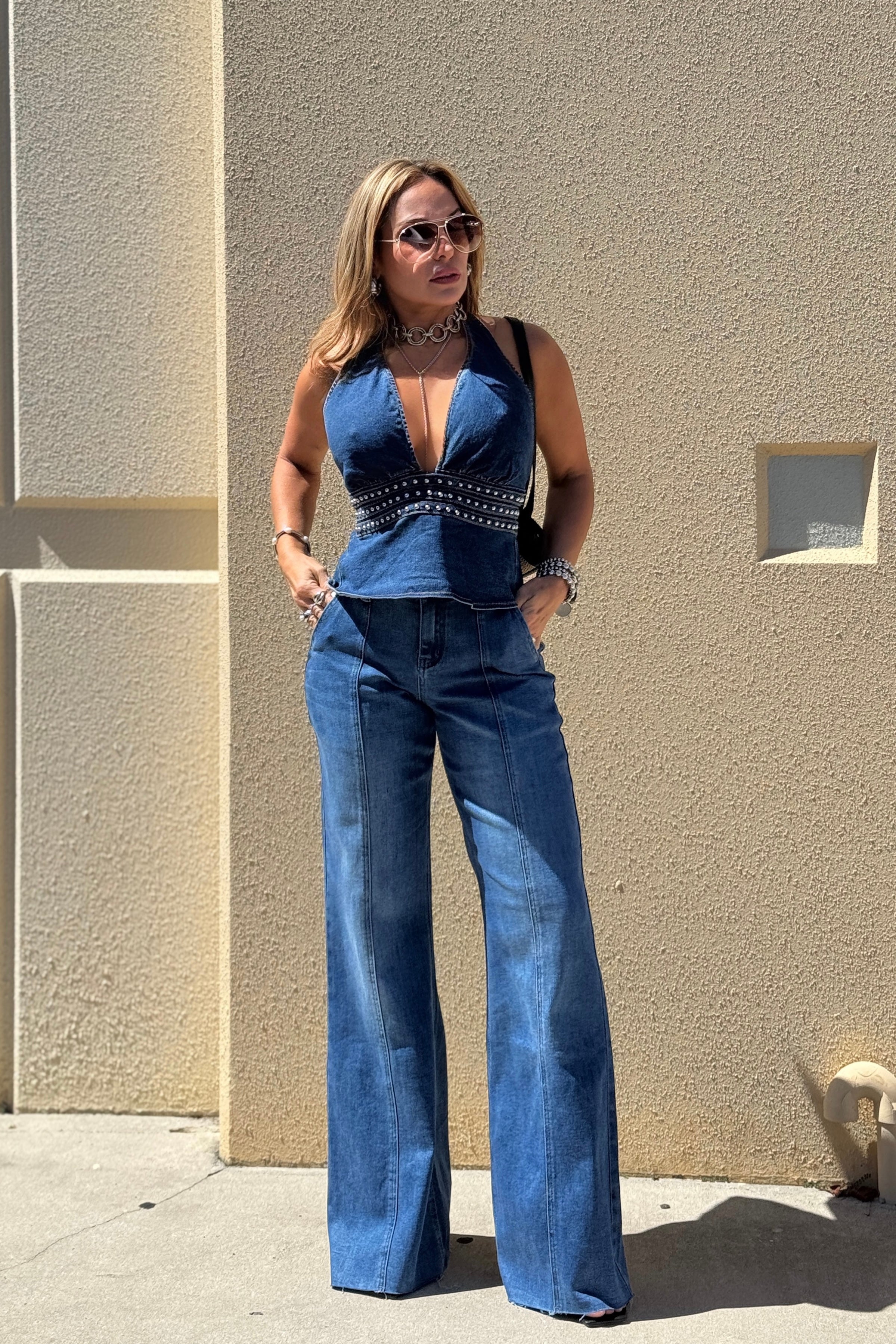 Amanda High Rise Two pieces Set