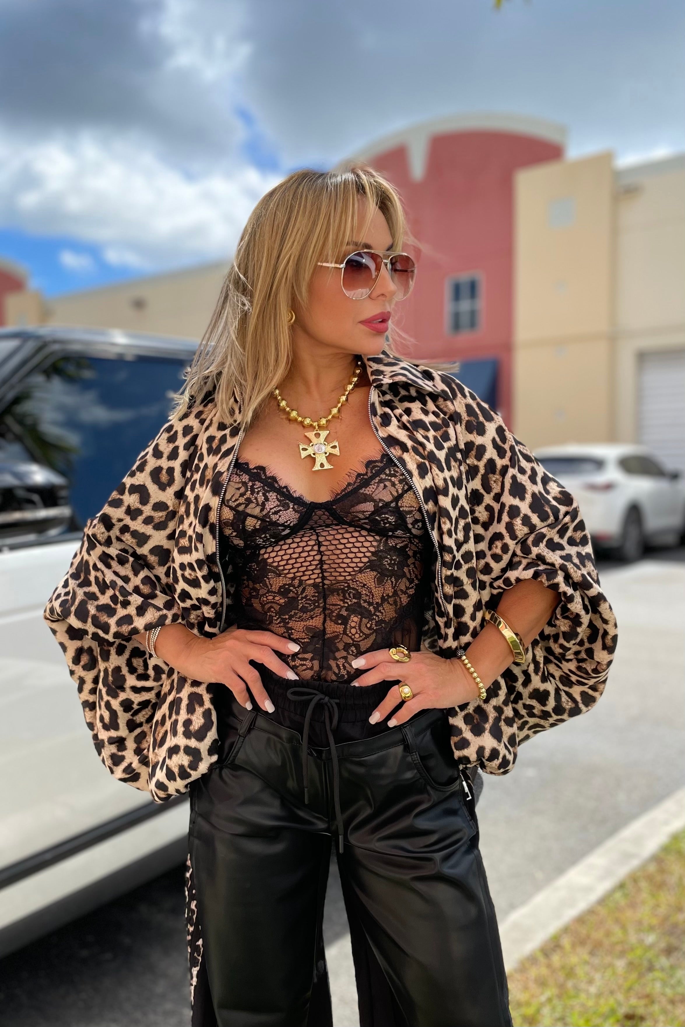 EXCLUSIVE ANIMAL PRINT JACKET