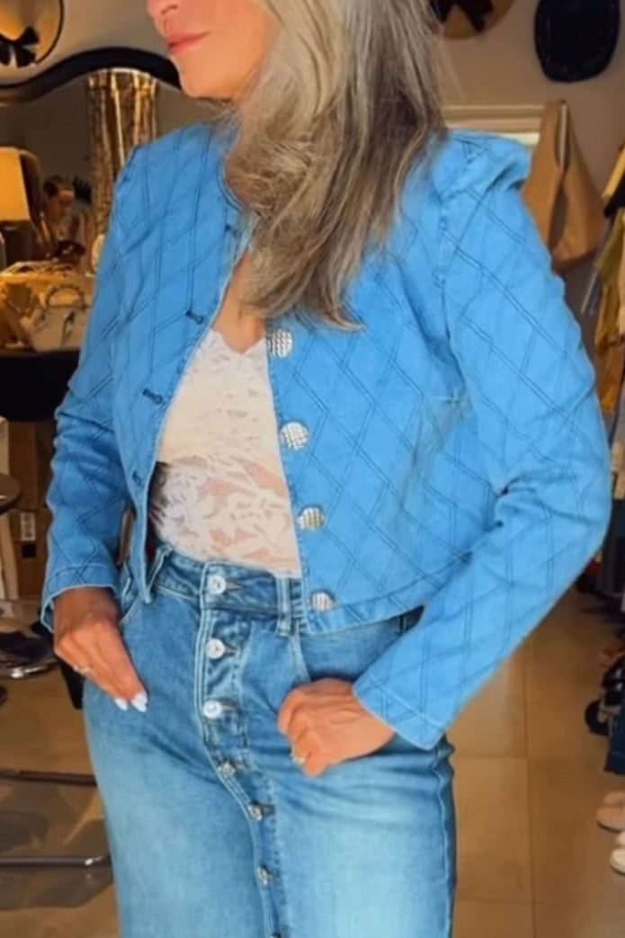 LIZA CHARM DENIM JACKET