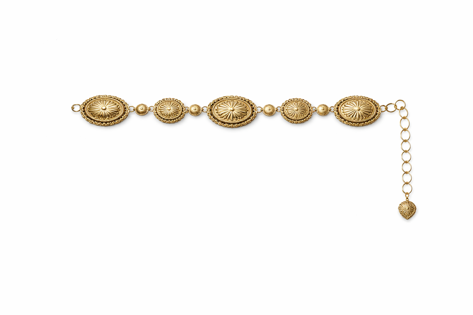 ANTIQUE MEDALLION CHAIN BELT – Kabbuh