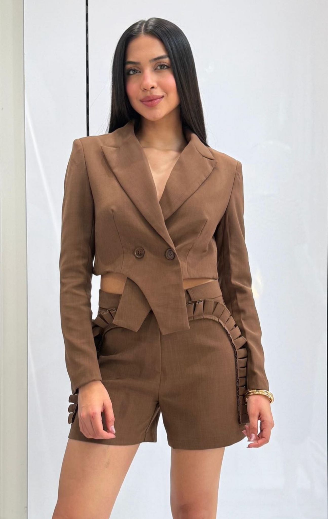 CHIC IN CHOCOLATE TWO PIECES SET