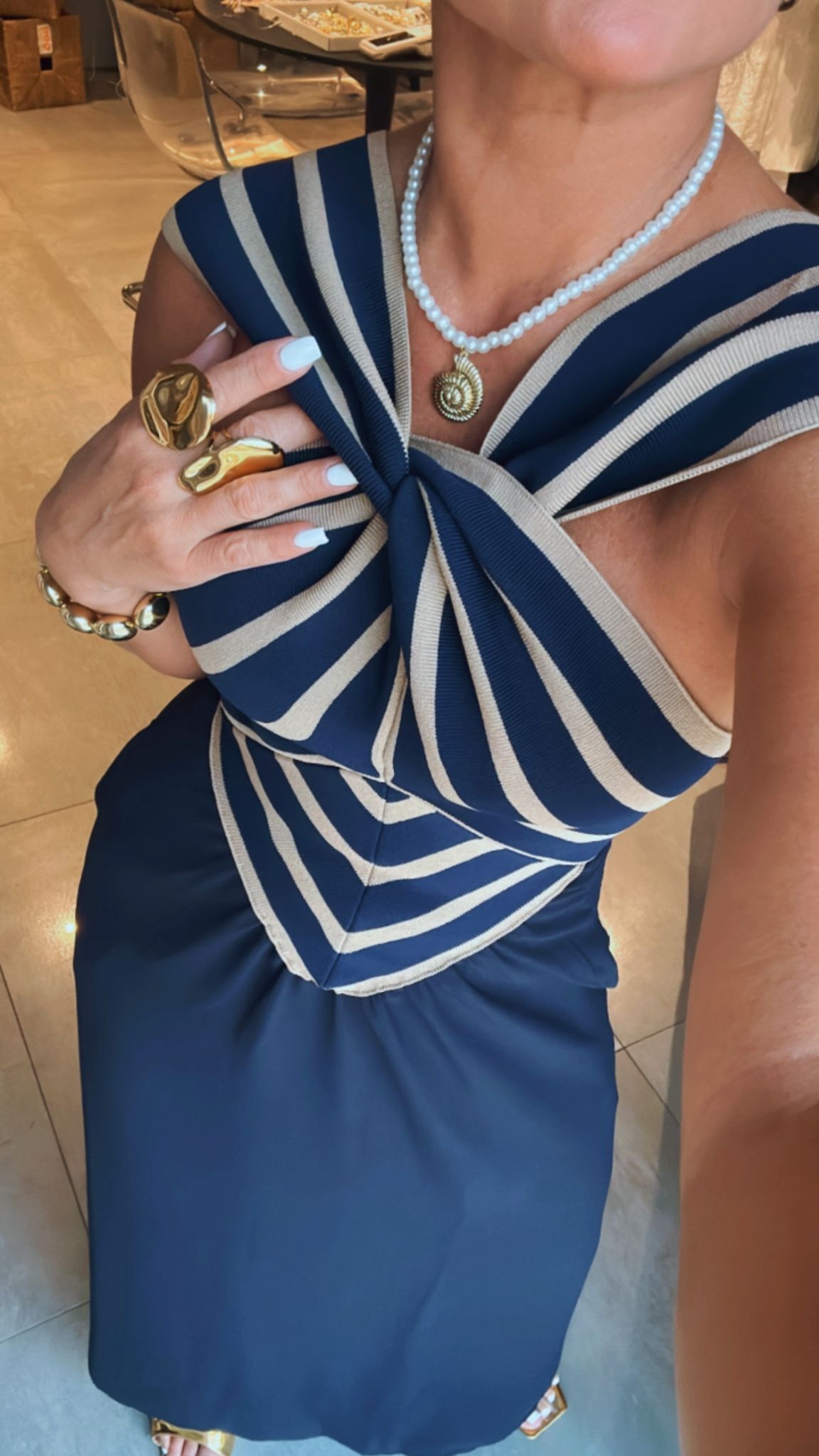 Twist Of Chic Maxi Dress