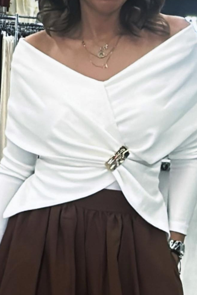 CAROLINA OFF SHOULDER BLOUSE