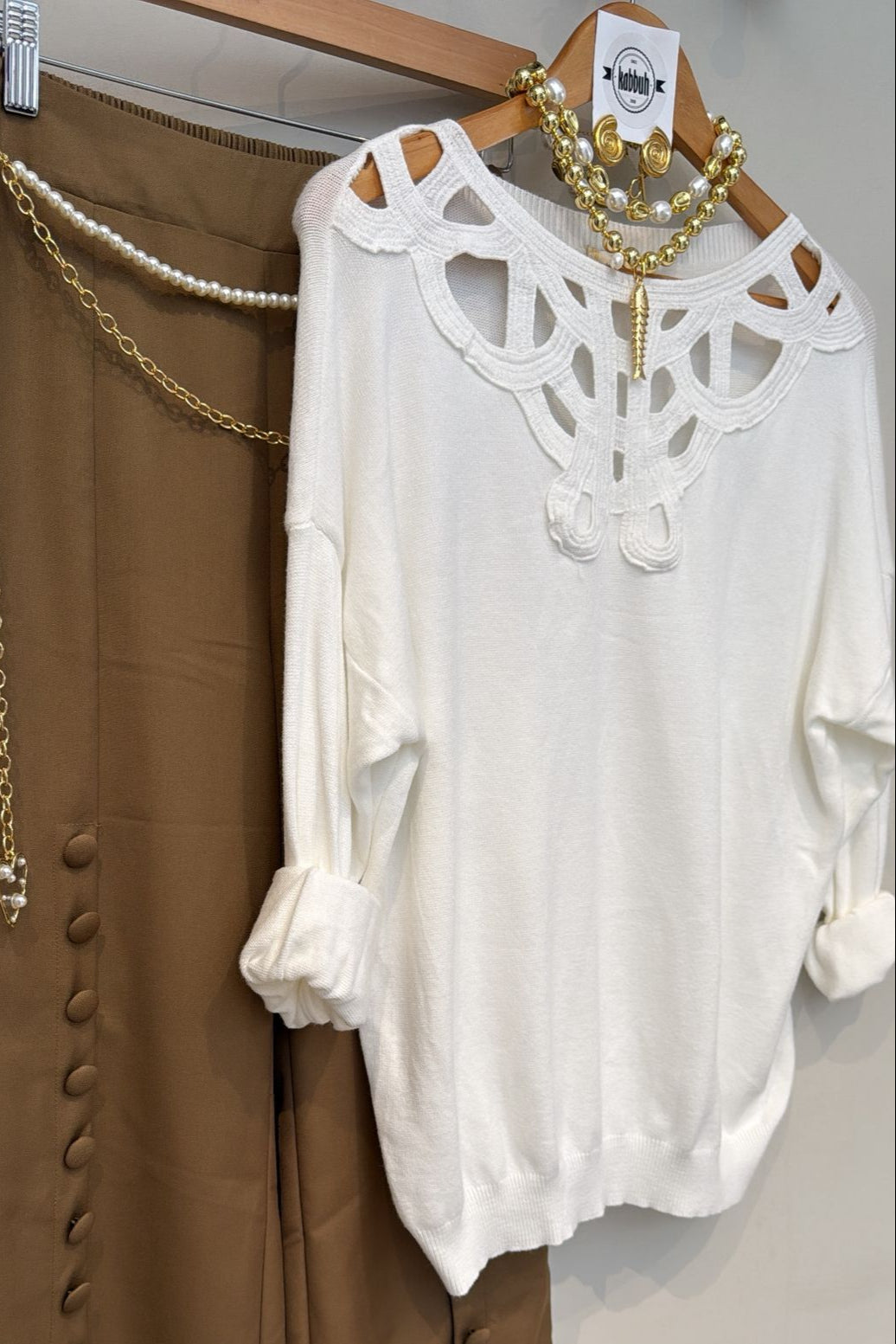 BELINDA BUTTON PANT