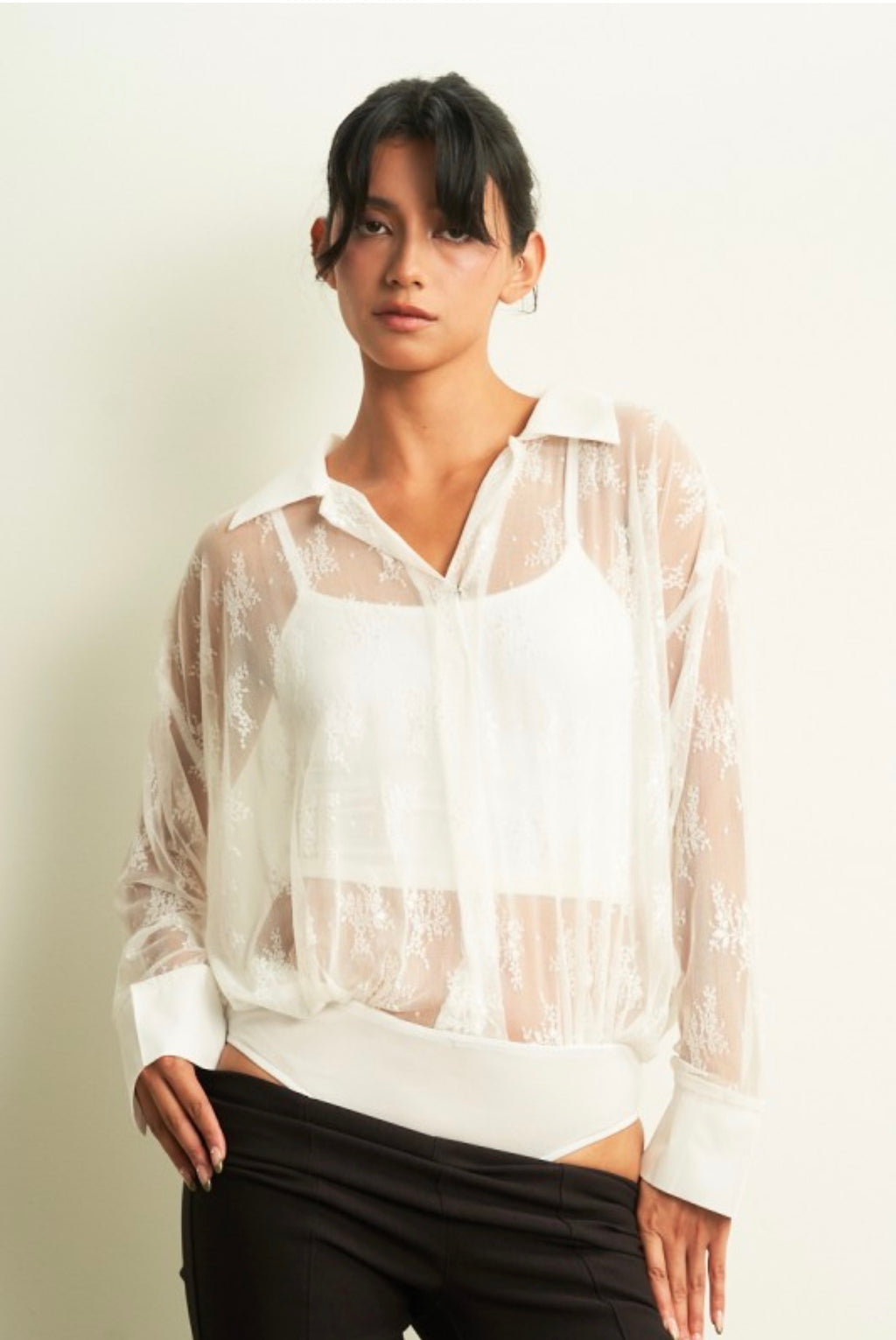 LACE ALLURE BODYSUIT