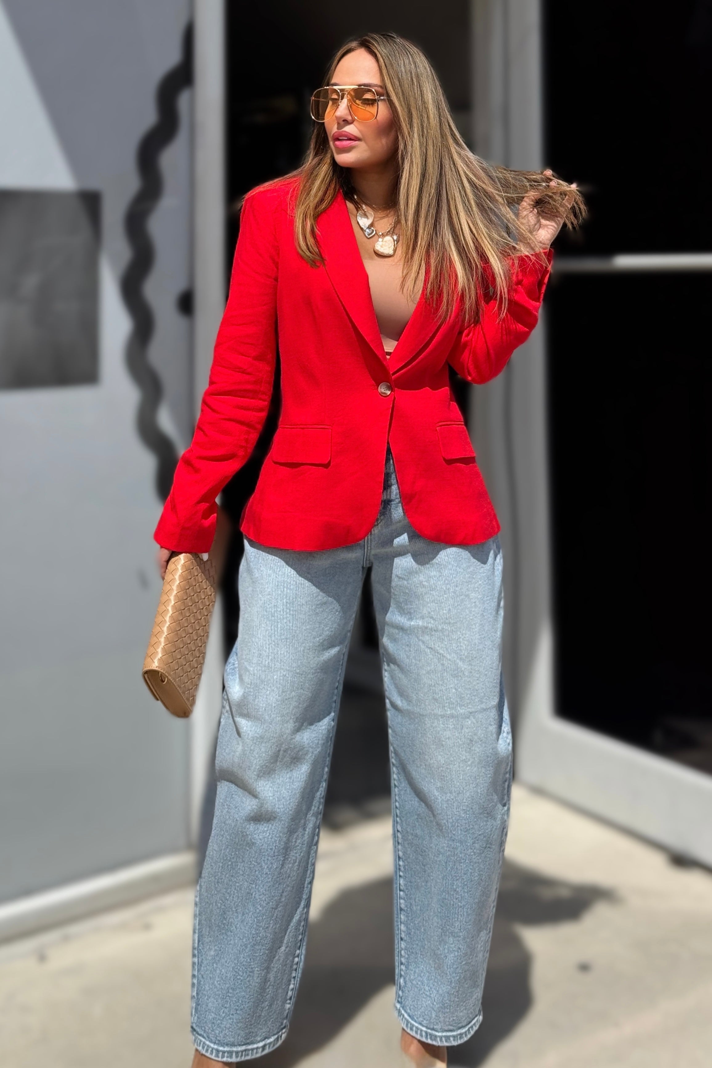LINEN BLAZER