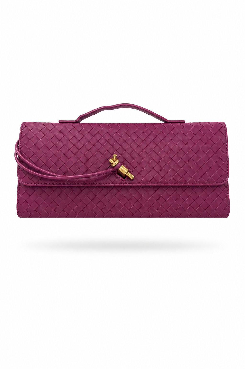 WOVEN CHIC CLUTCH BAG