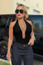 Adriana Halter Neck Bodysuit