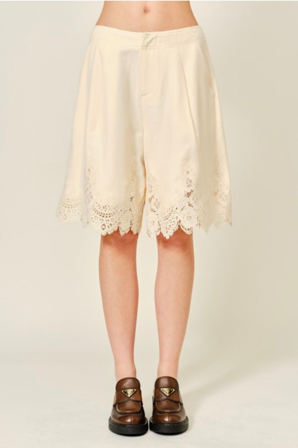LACE BLOOM BERMUDAS