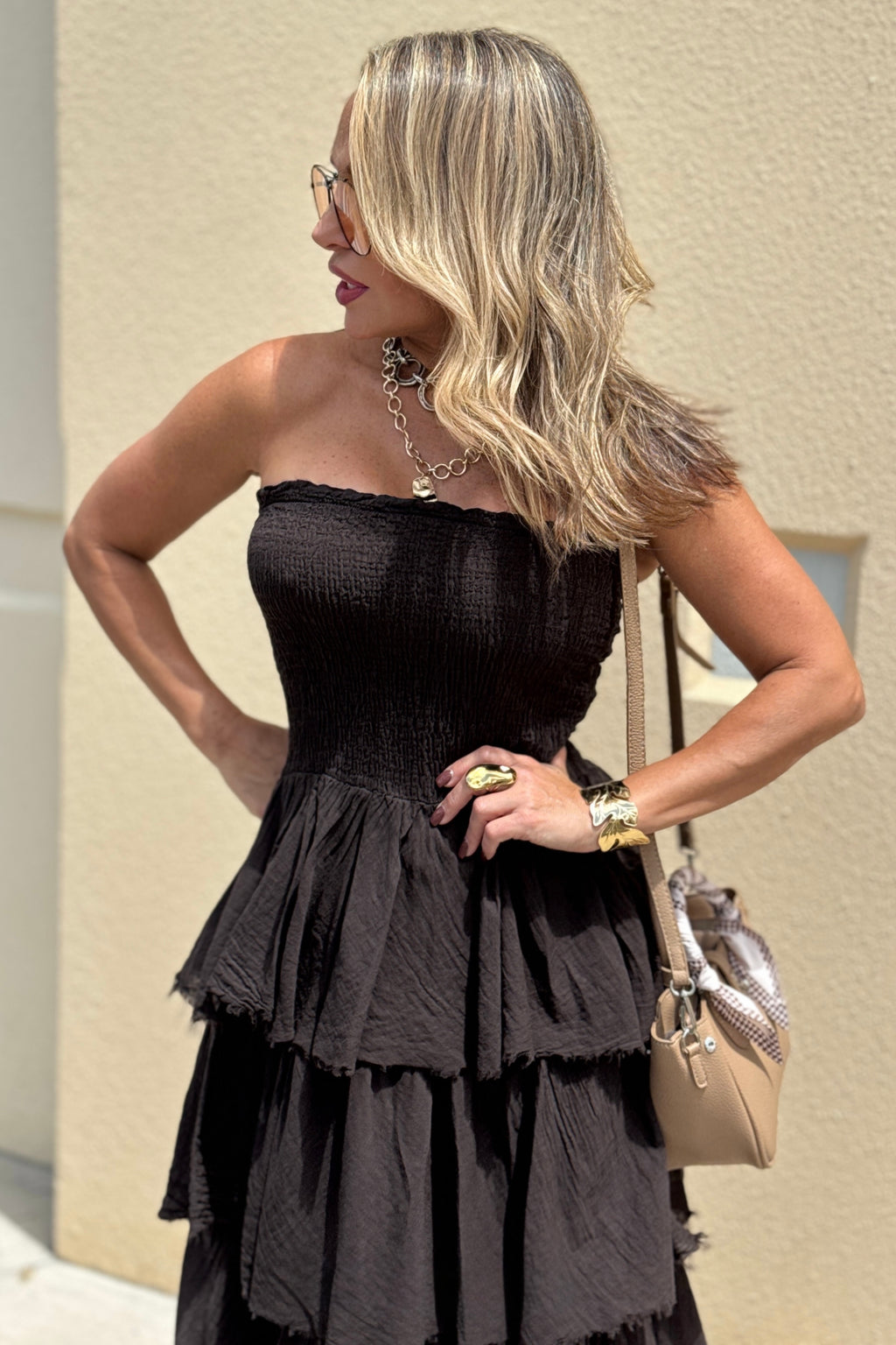 JOSEFA ITALY LINEN DRESS