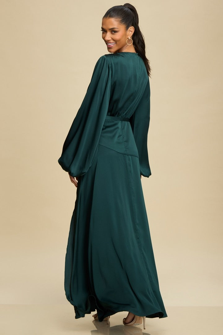 Zamira Satin Ultra Maxi Dress
