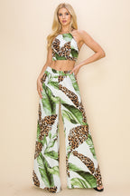 Multi Mixed Prints Two pieces Set