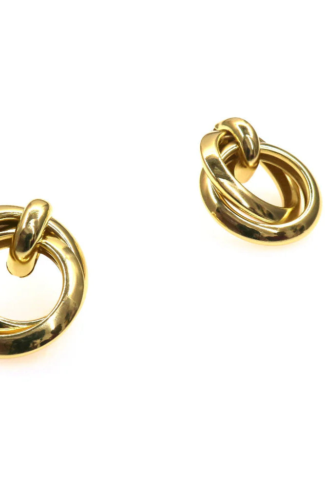 TWO RING EARRINGS