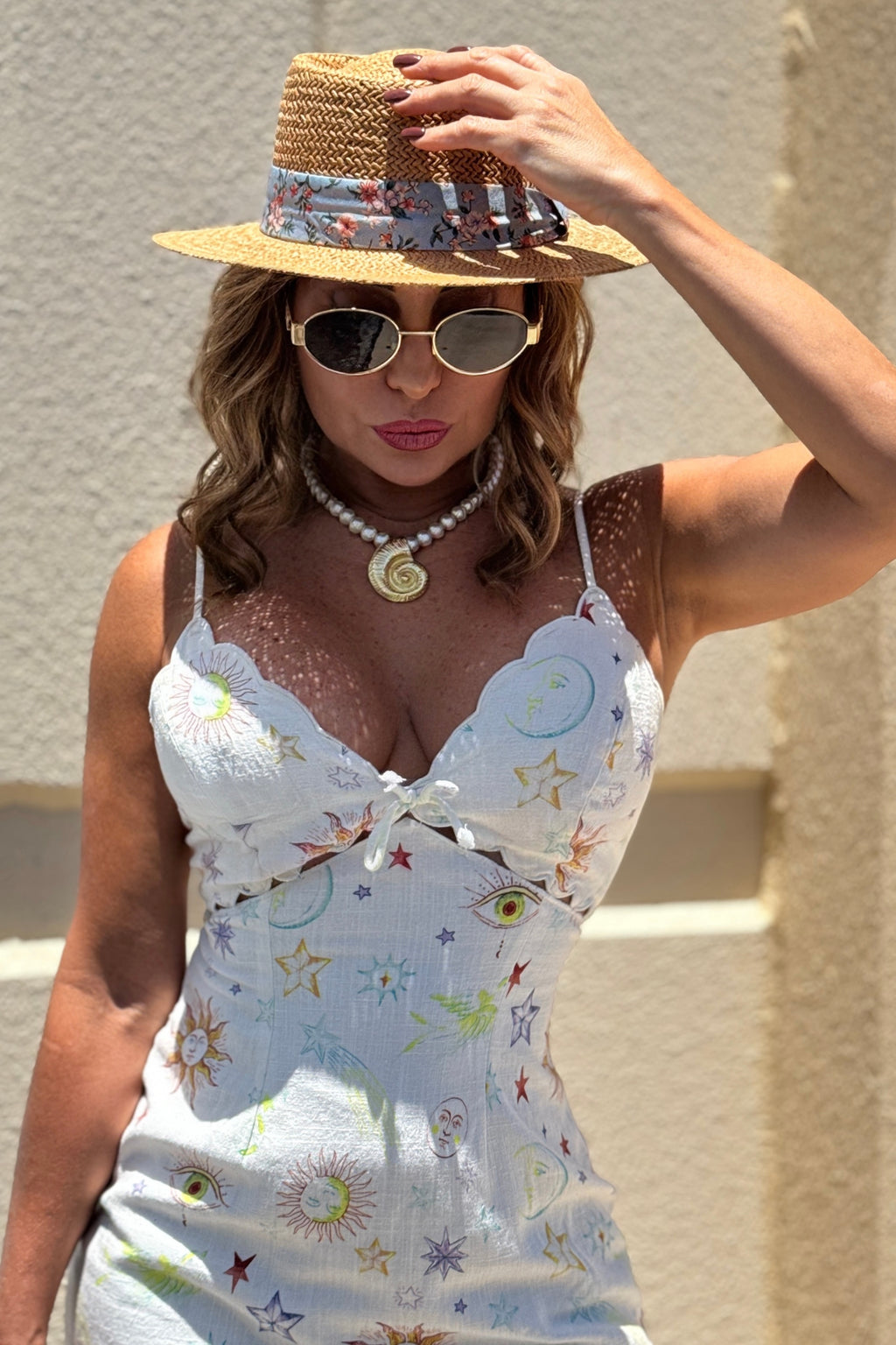 GALAXY CUTE MINI DRESS