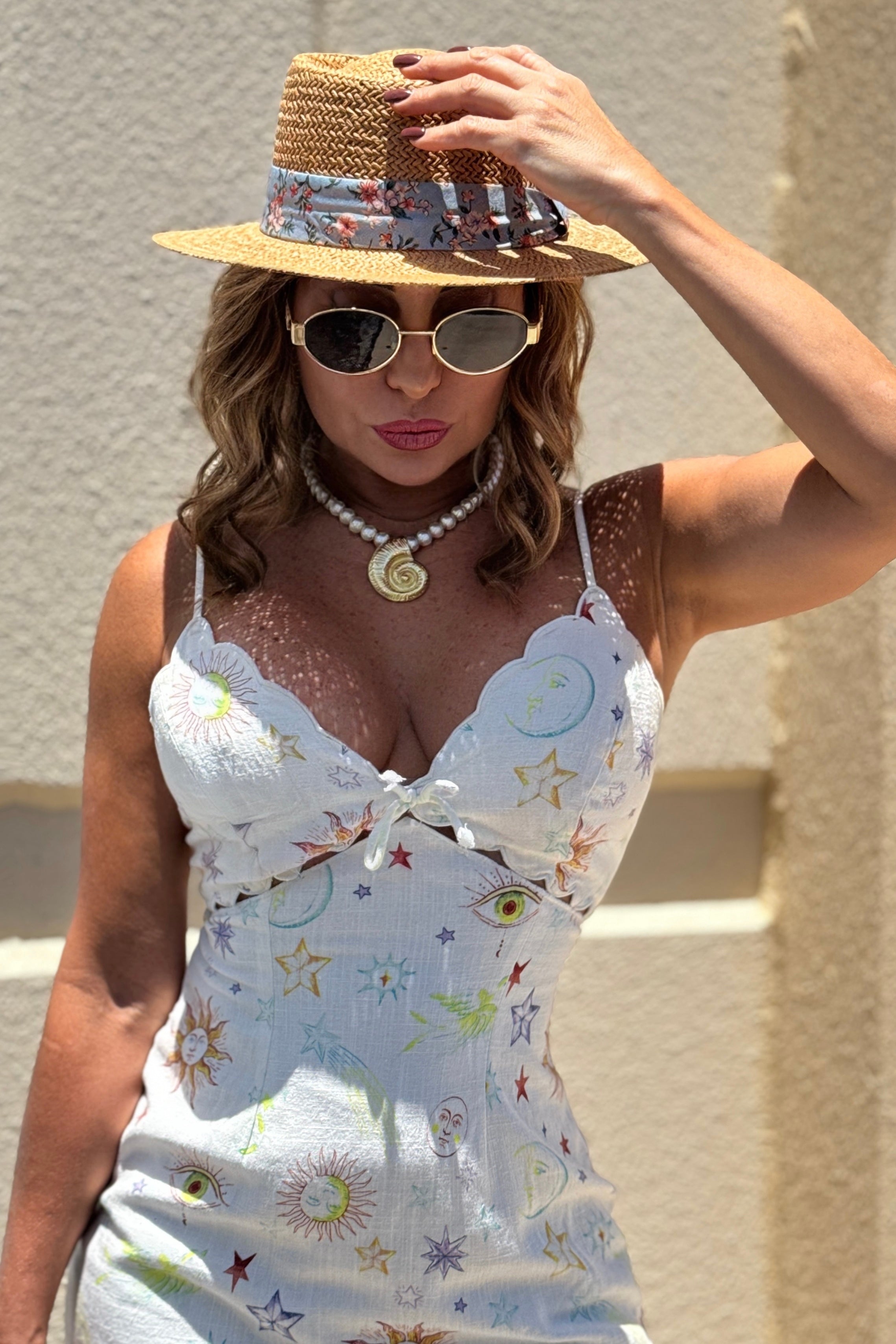 GALAXY CUTE MINI DRESS