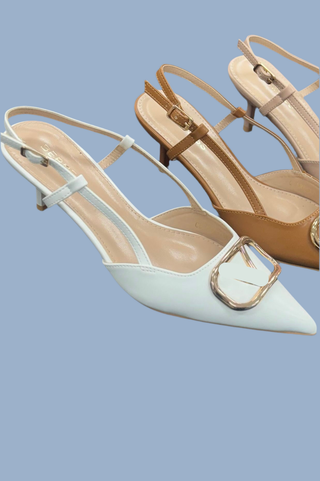 VALENTINA SOLID AND GOLD SHOES