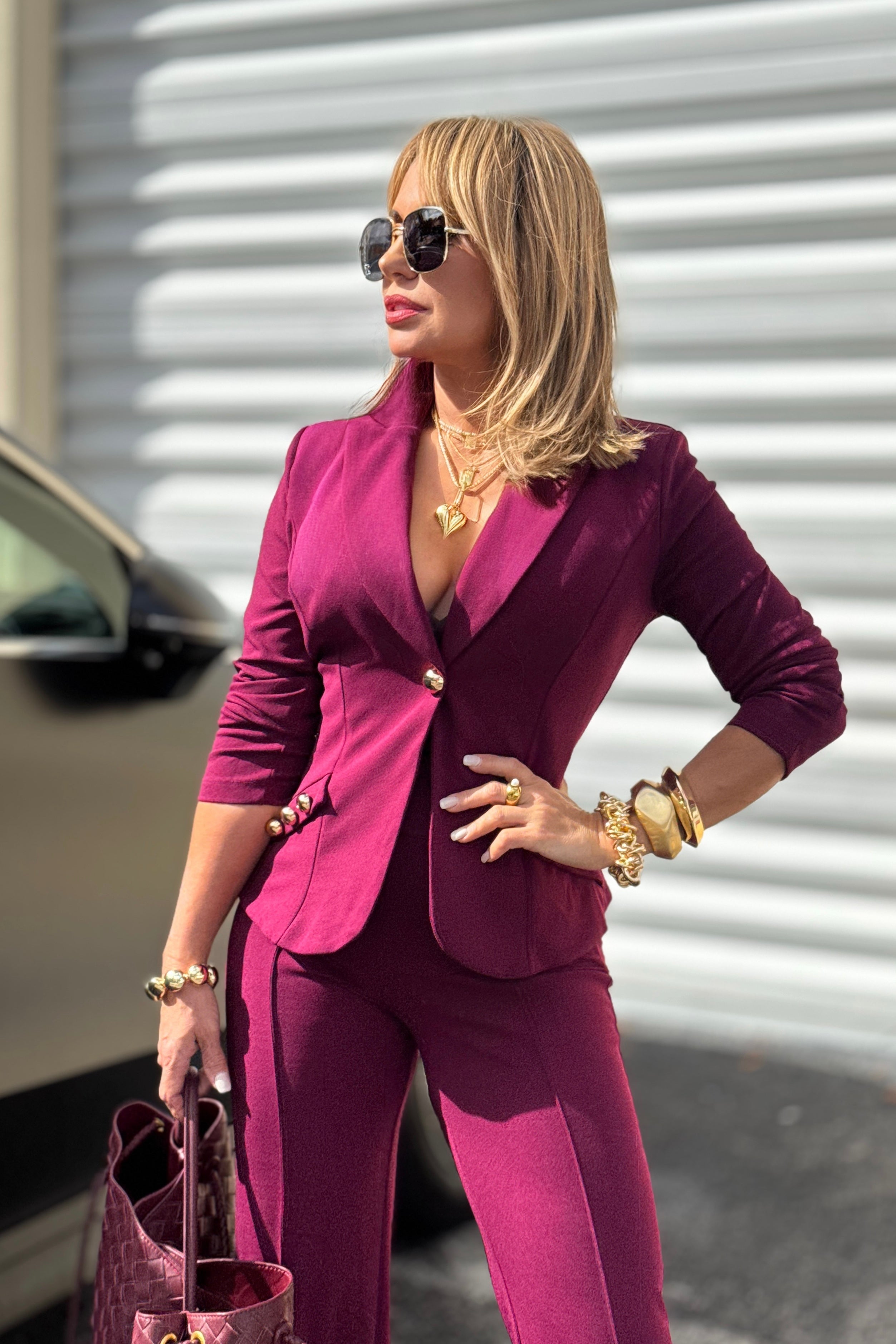 Jacket Pants Two Piece Blazer Sets