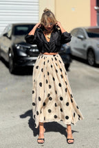 HELENA DOTS MAXI SKIRT
