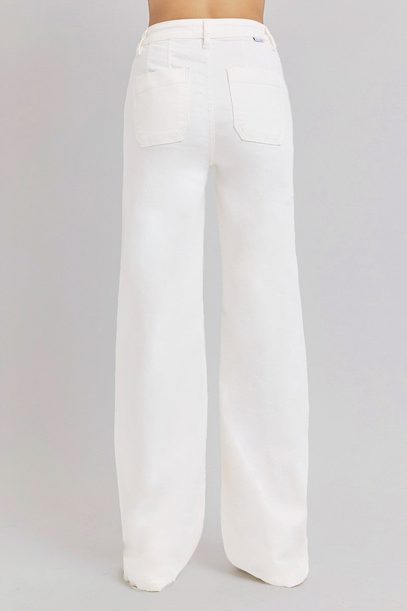 WHITE RISEN PANT POS