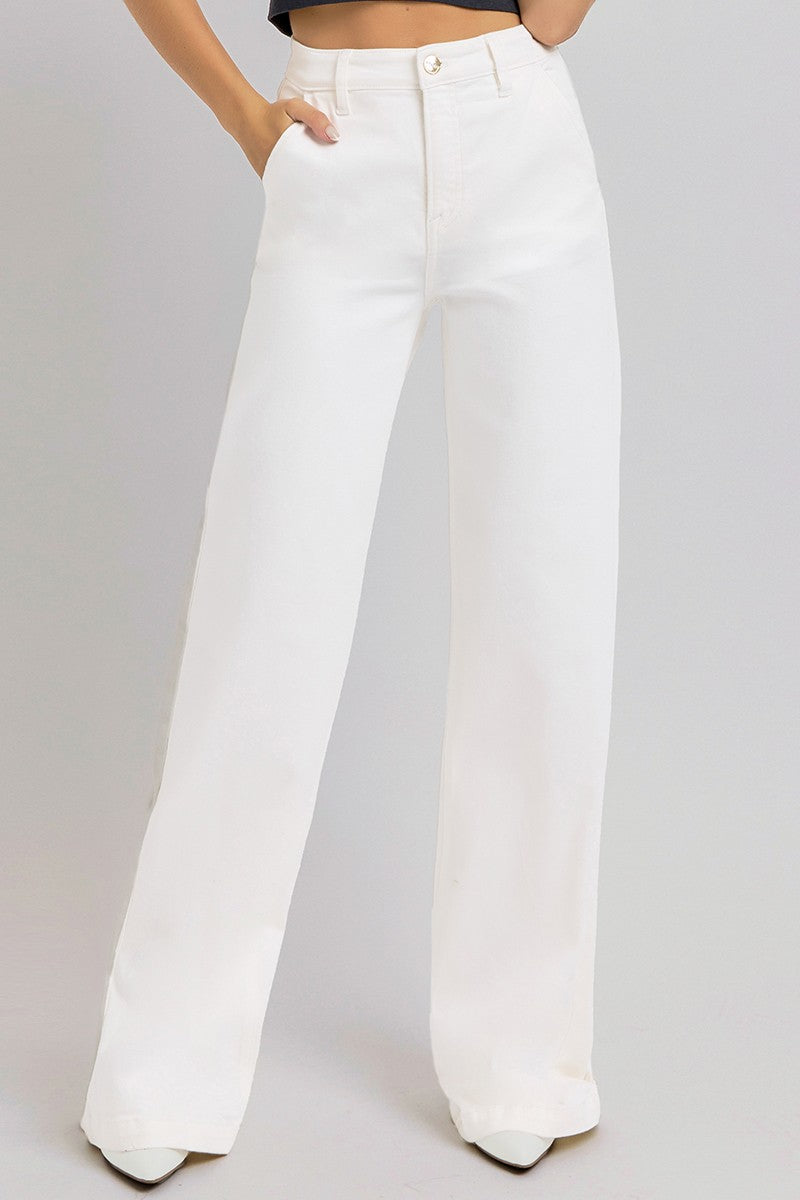 WHITE RISEN PANT POS