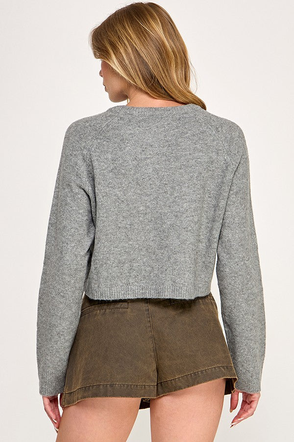 Long Sleeve Bear Sweater