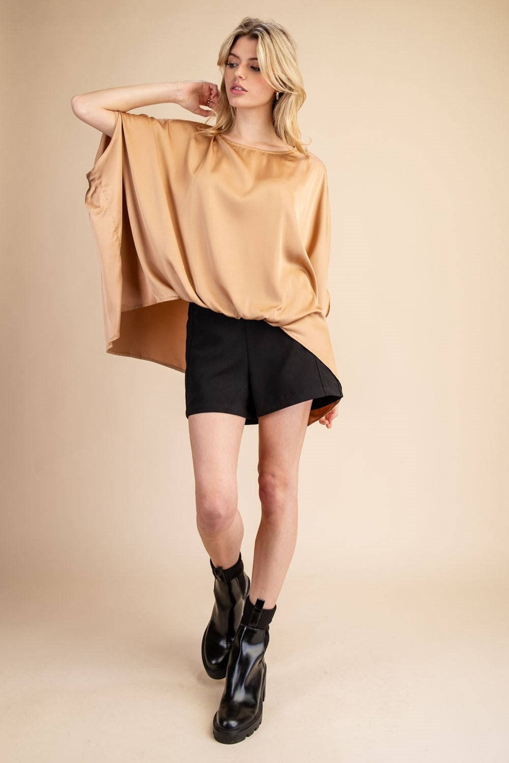 SATIN BLOUSE