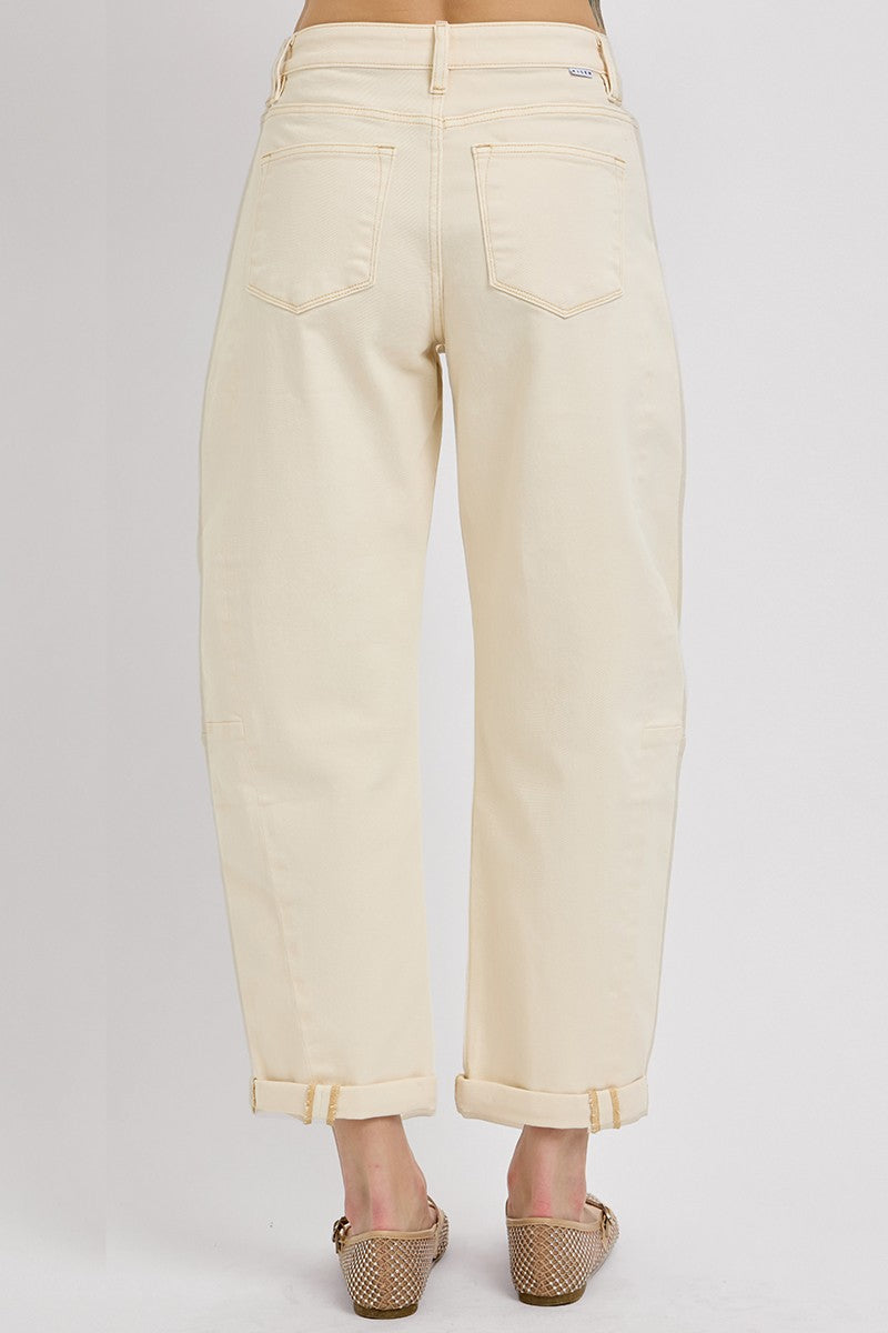 BARREL IVORY JEAN