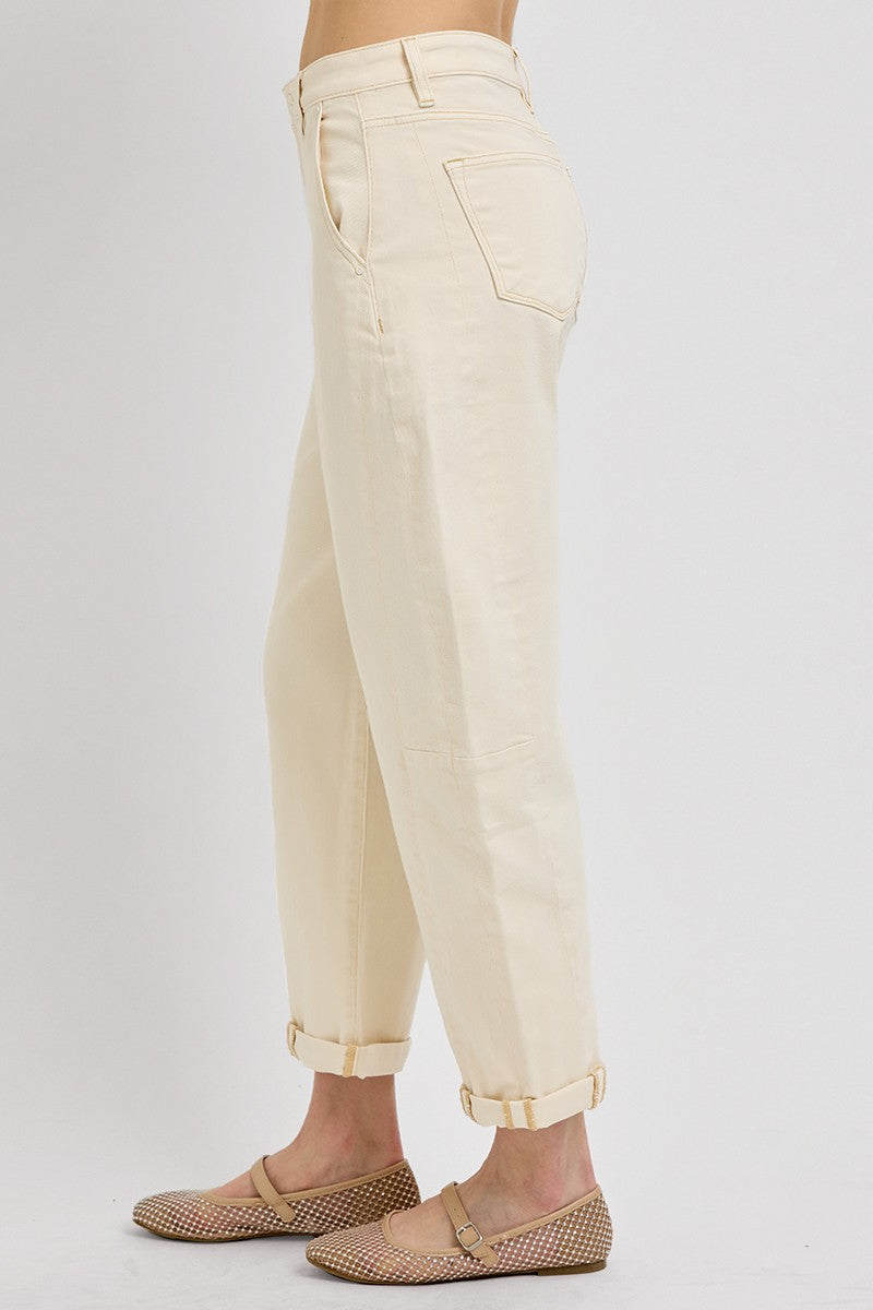 BARREL IVORY JEAN