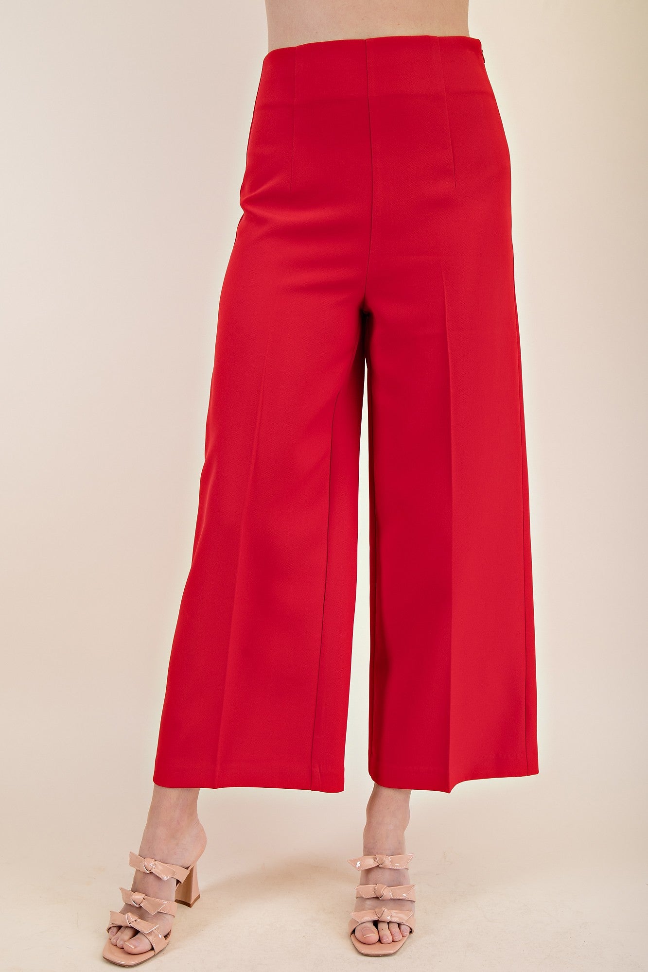 SOLID PALAZZO PANT