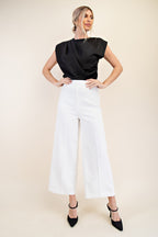 SOLID PALAZZO PANT