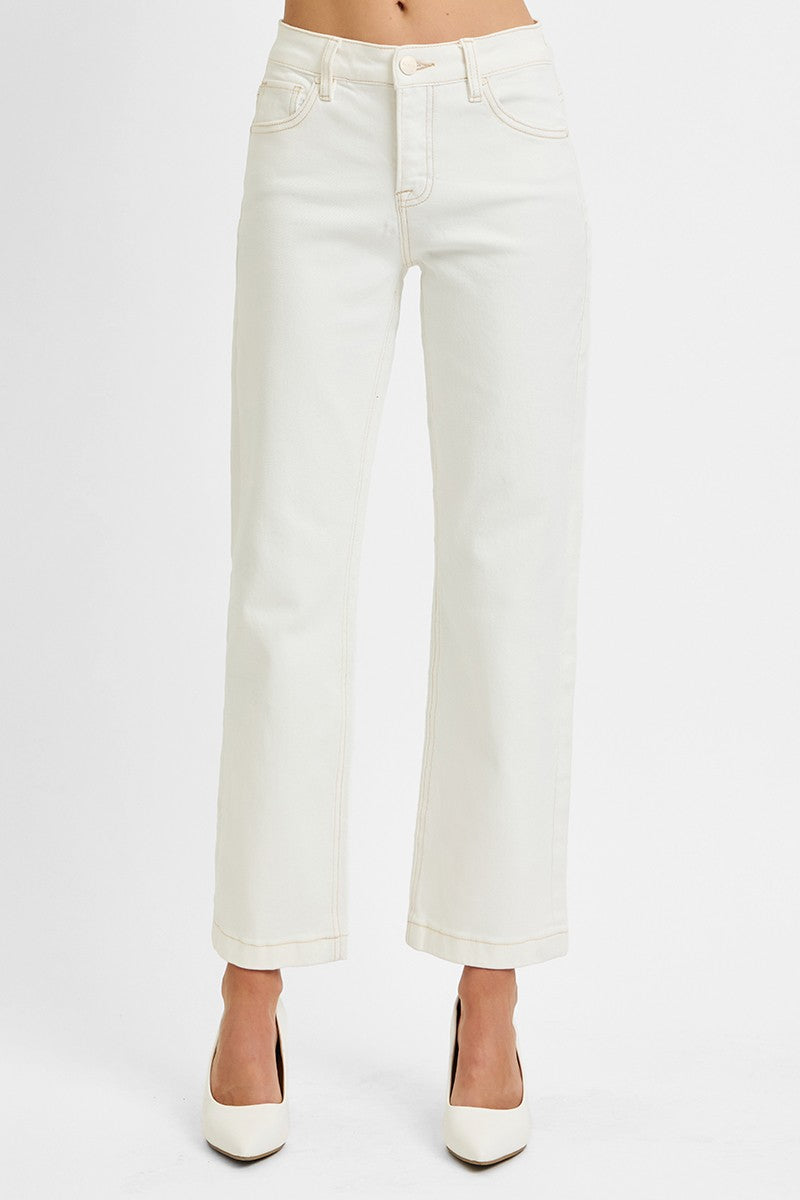 MILENA WHITE JEAN