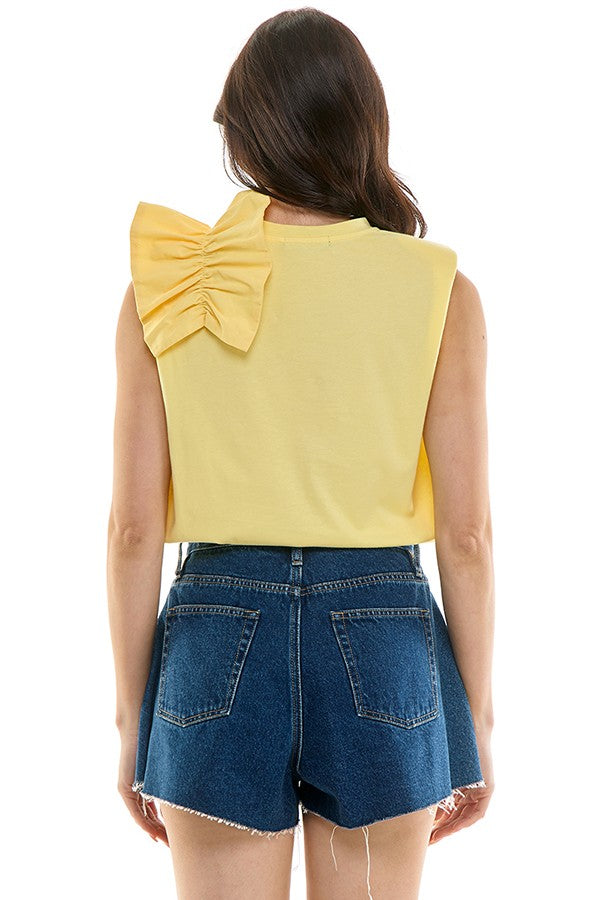 ELEGANT COTTON TOP BLOUSE