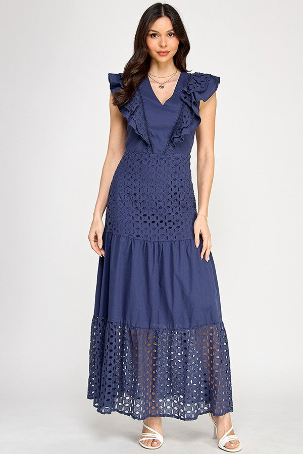 MARINE BLUE DRESS