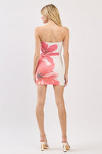 Big Flower Print Dress