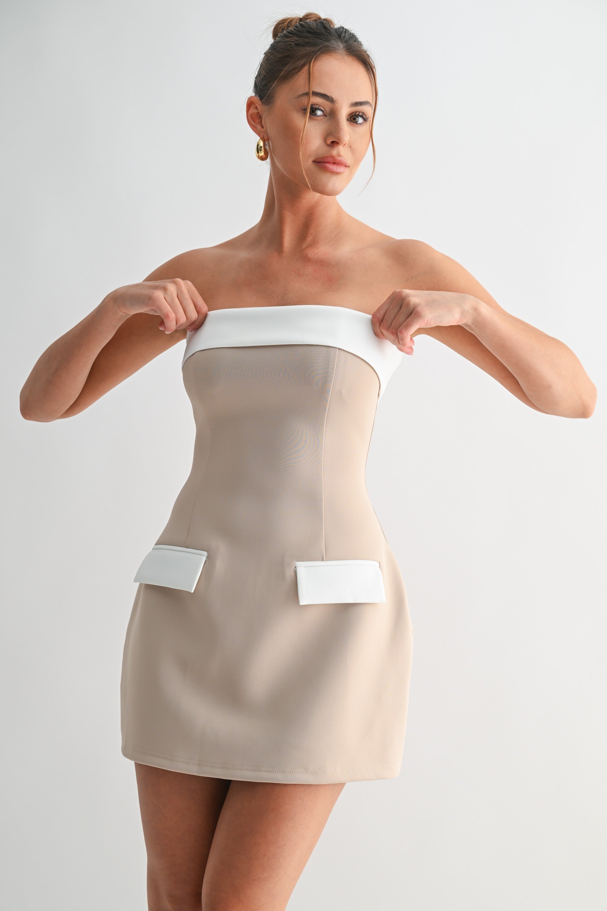Monaco Contrast Dress