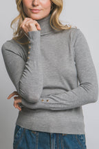 Long Sleeve Turtle Neck Sweater Top
