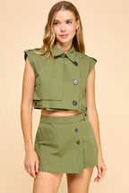 PAMELA BUTTON SHORT