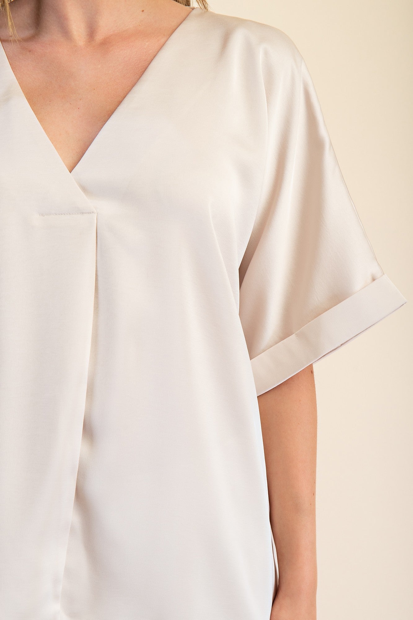 MARCELA SATIN BLOUSE