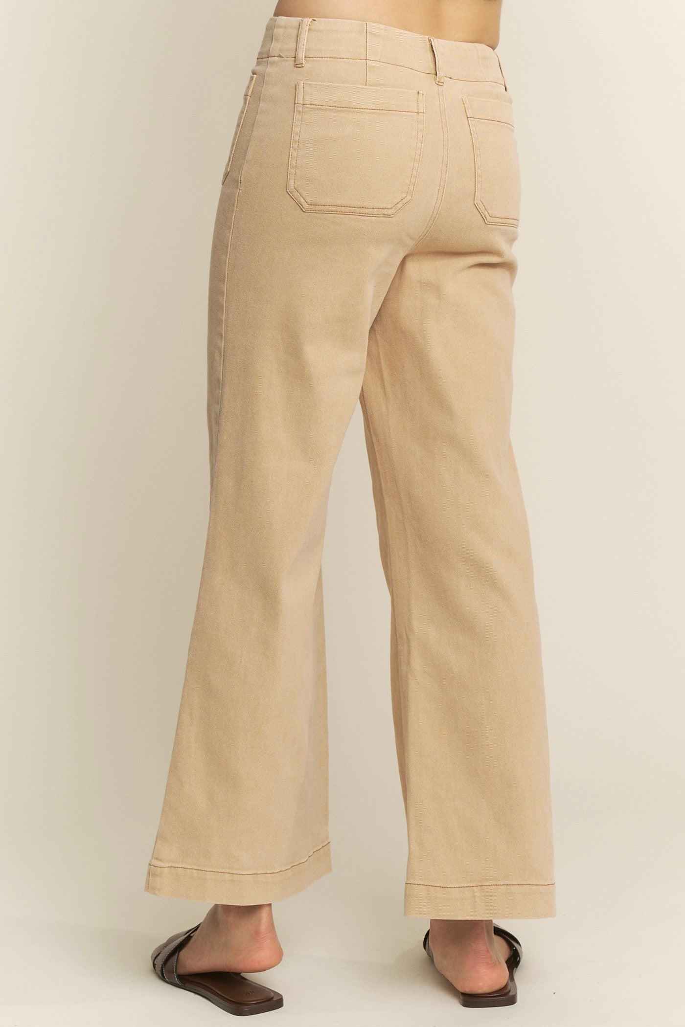 FRONT POCKET DETAILED PANT