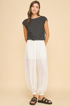 JOGGER SOLID ELEGANT PANT