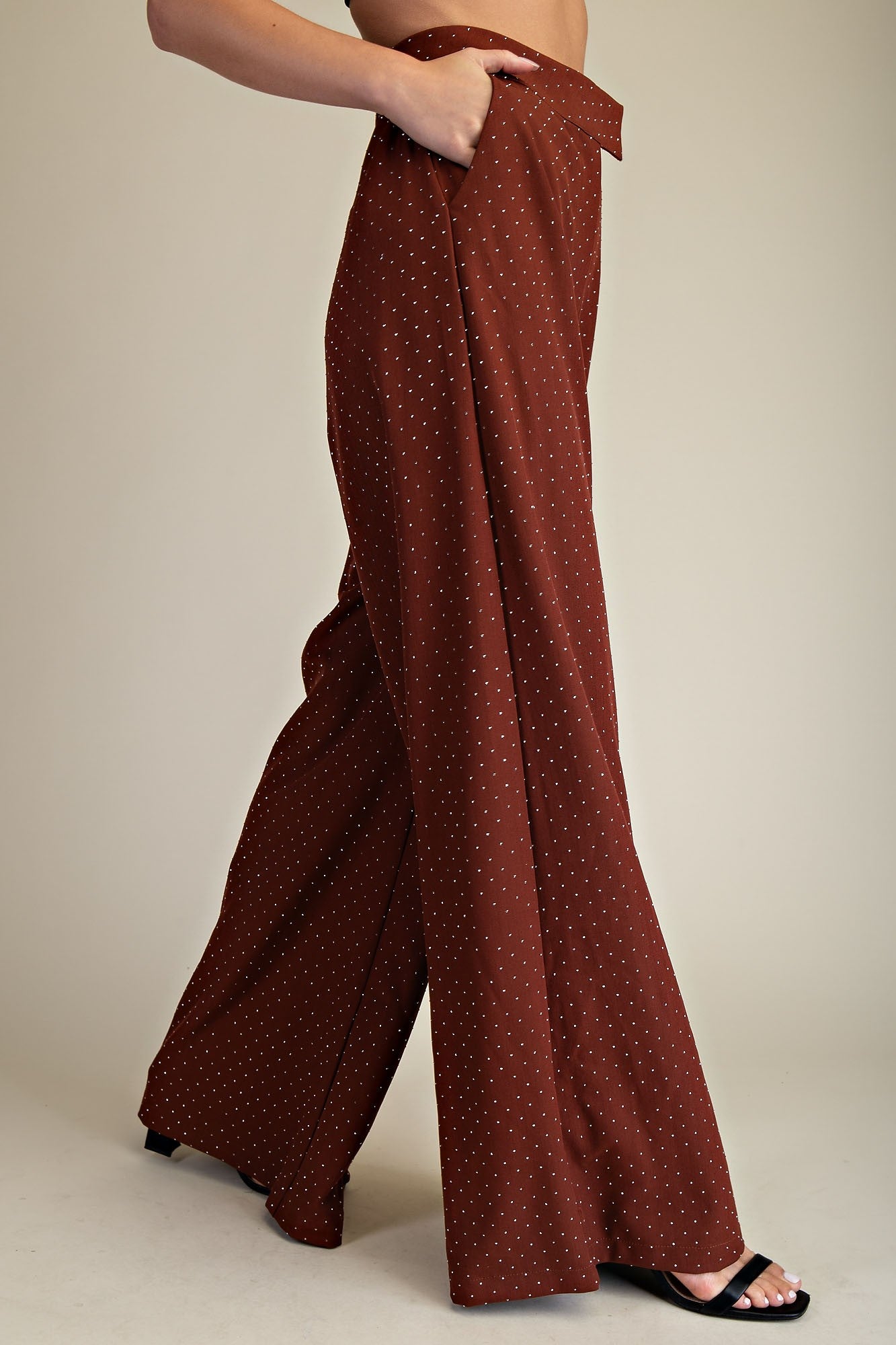 Laura High-waist Wide Pant