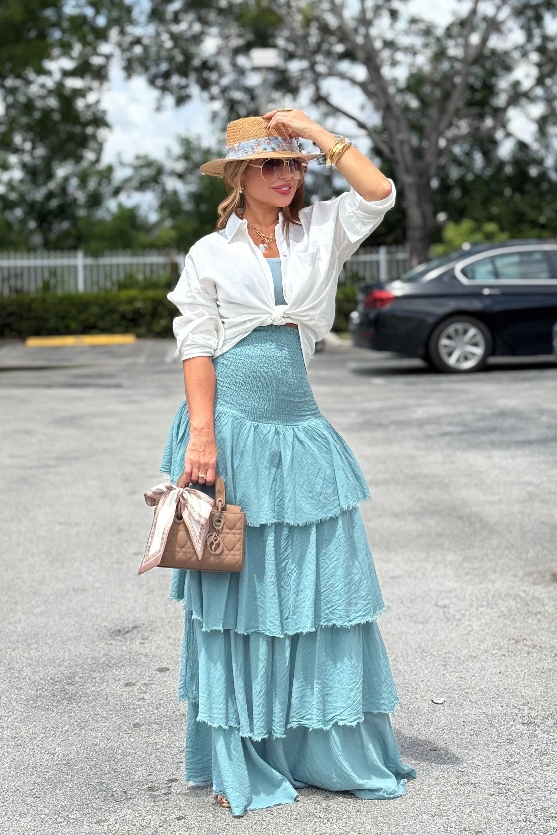 JOSEFA ITALY LINEN DRESS