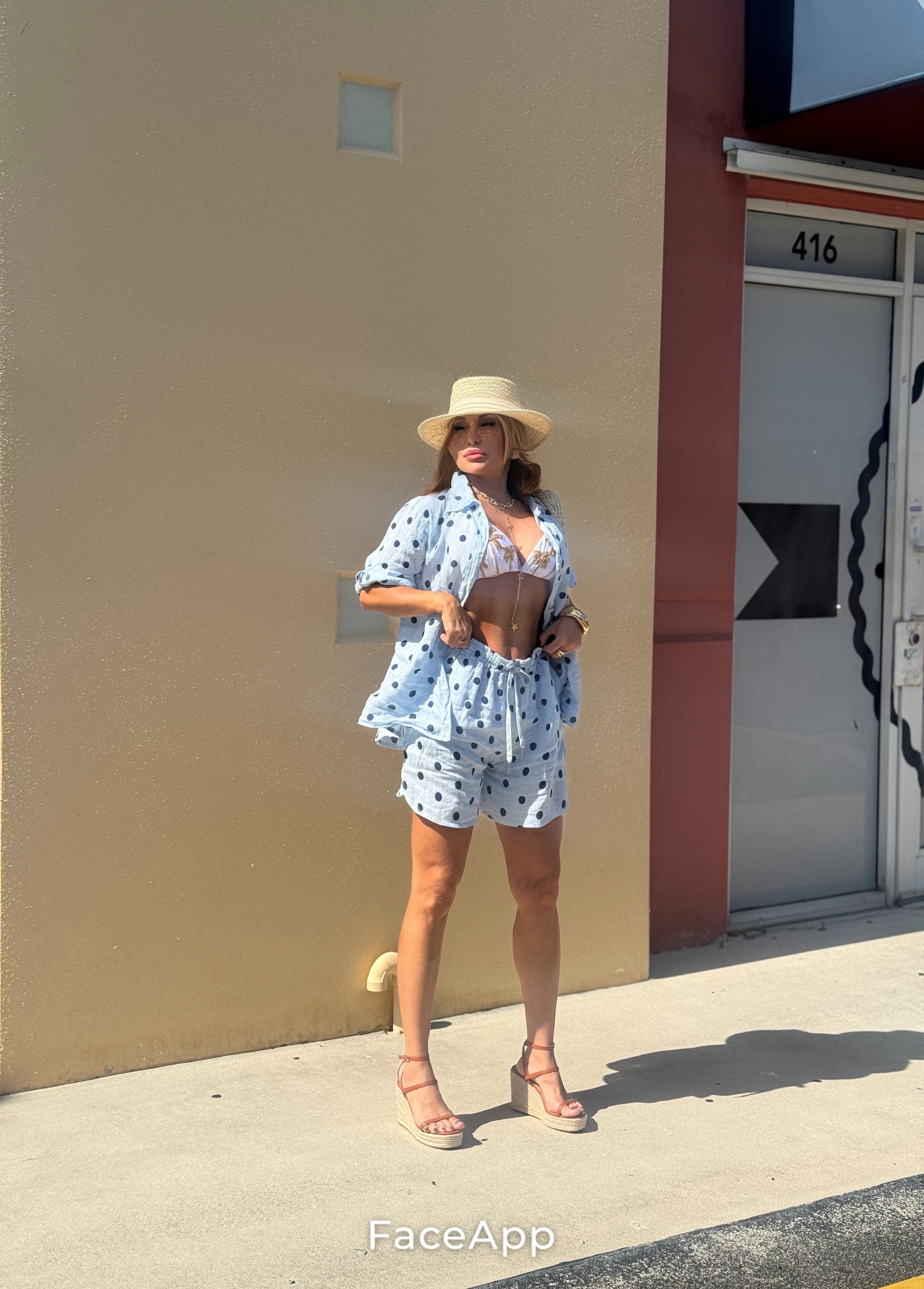 LUNARES LINEN TWO PIECES SET