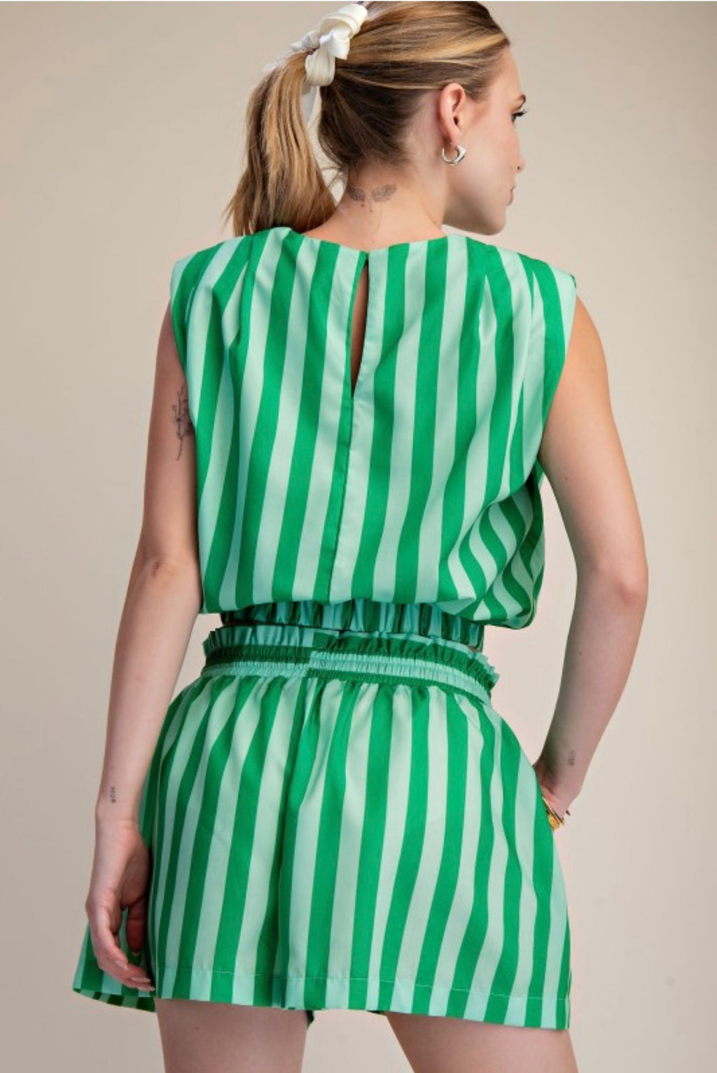PINK CANDY STRIPE TOP