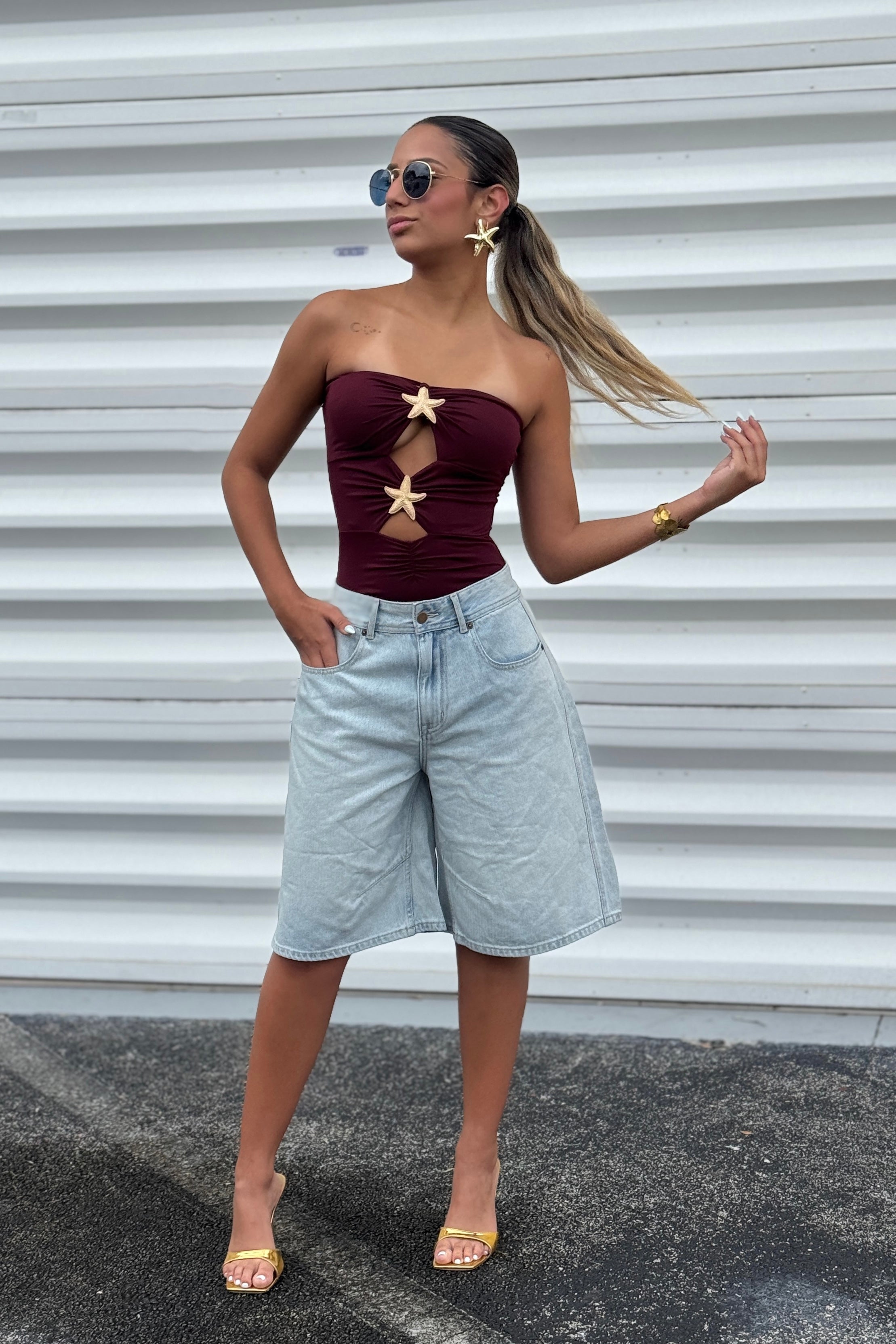 VIVIANA STARS BODYSUIT