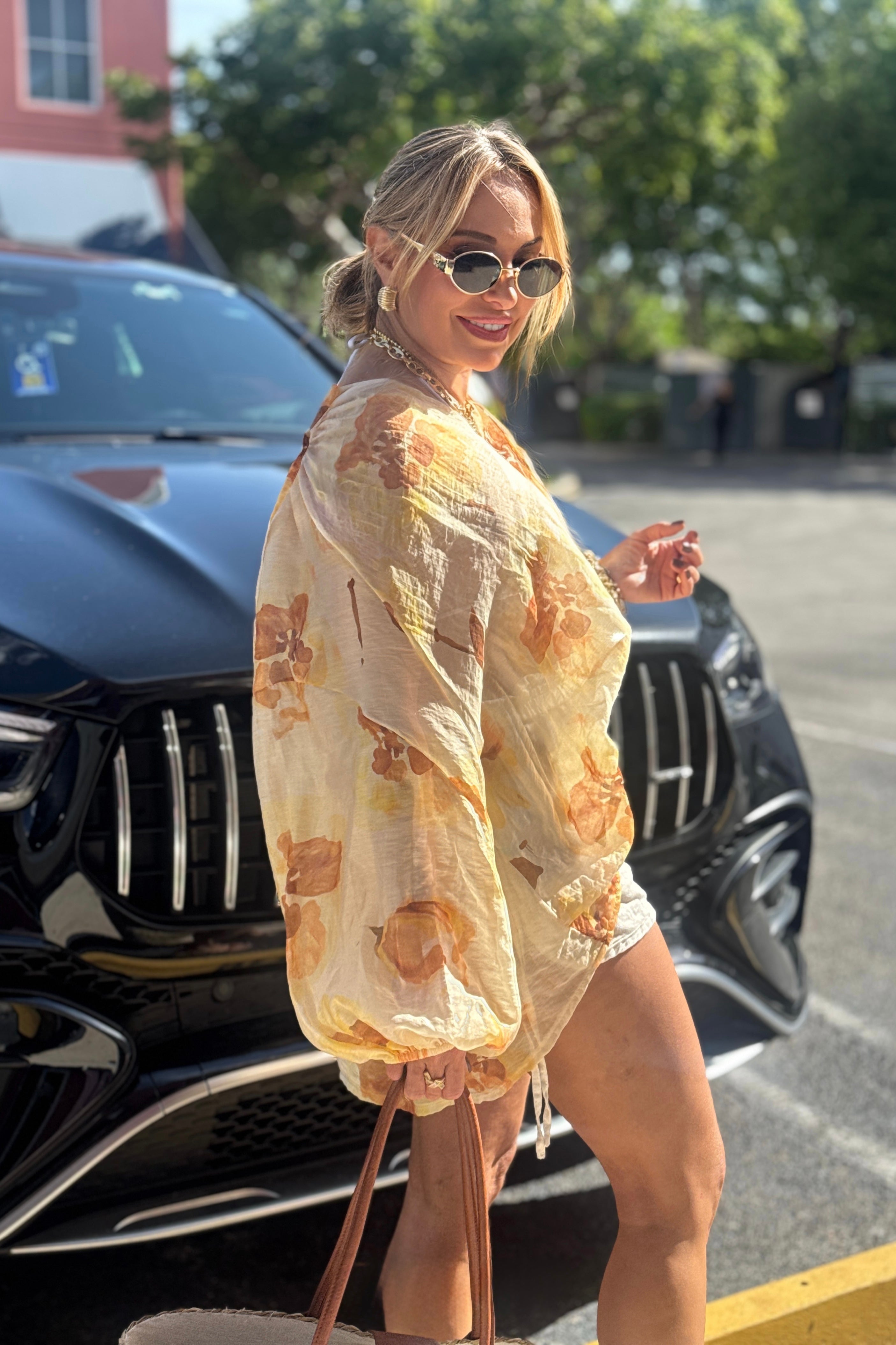 FLORAL ITALY BLOUSE