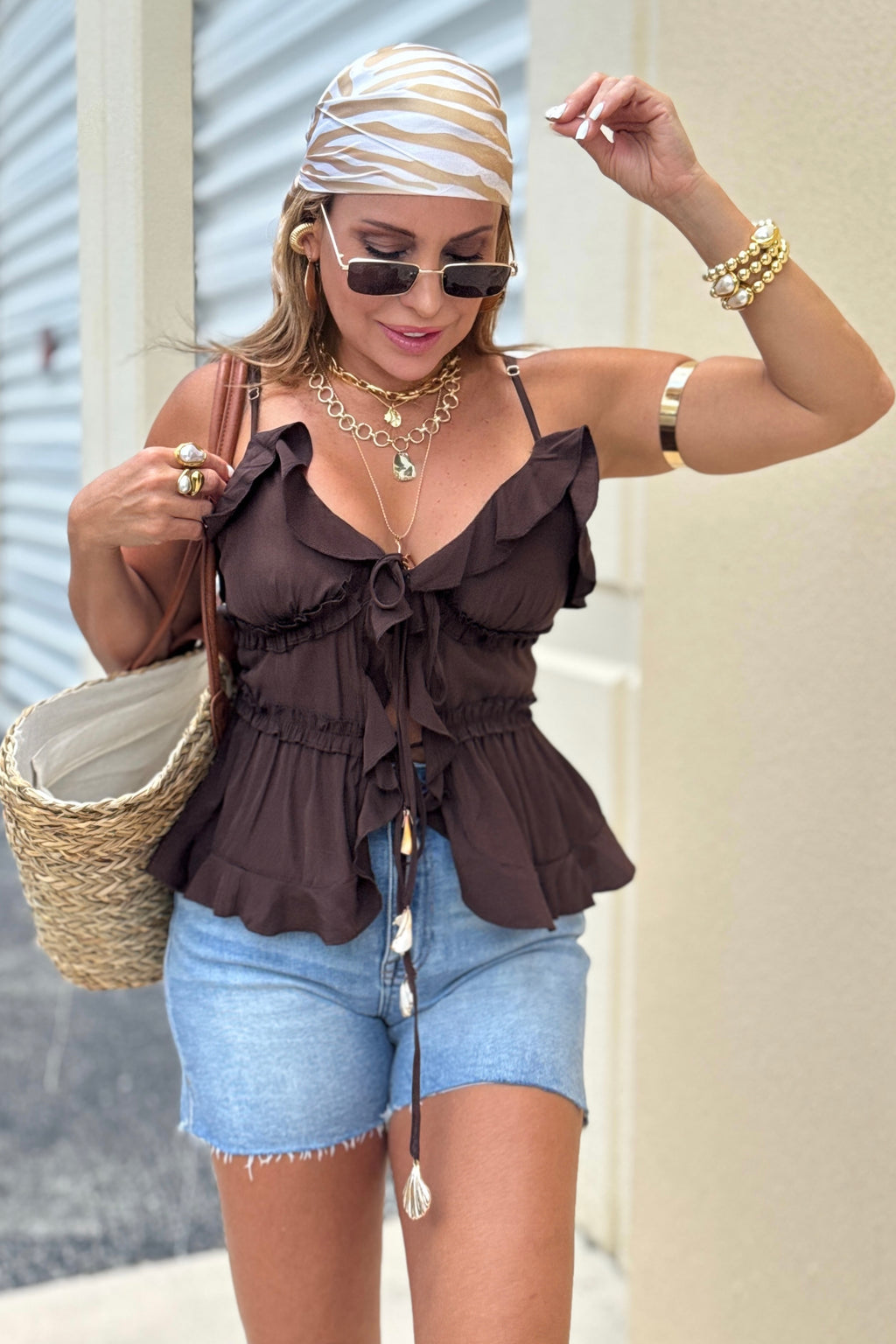 KIKI RUFFLE TOP