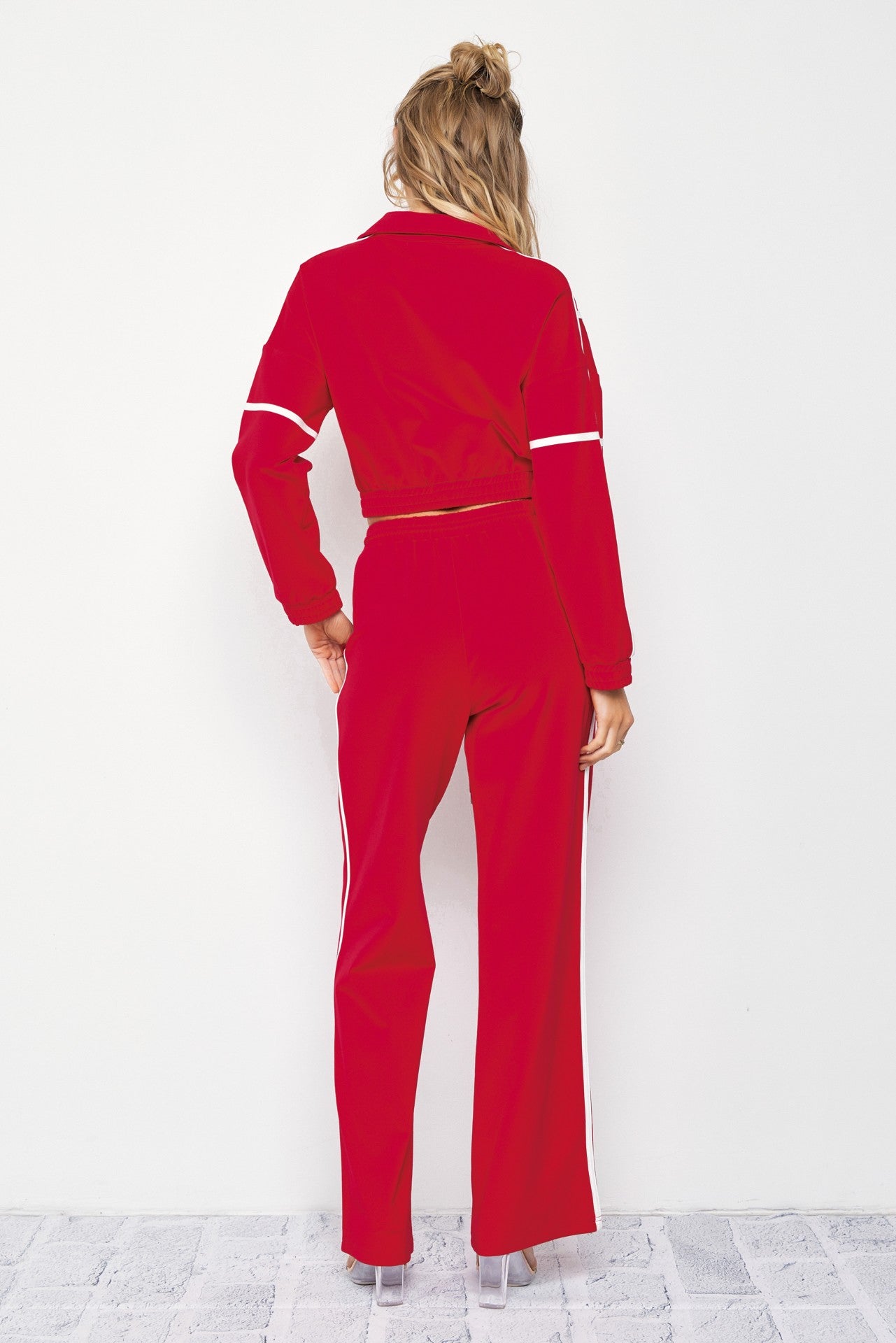 Andrea Knit Tracksuit Two Pieces Set