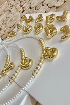 PEARL INITIAL NECKLACE